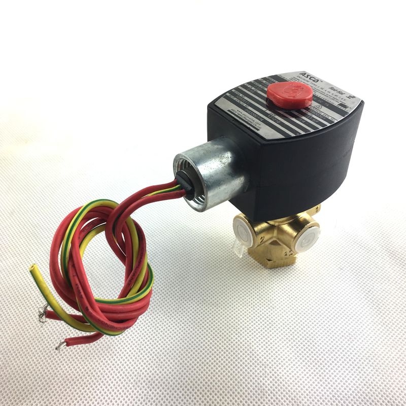 ASCO SCB320B174.230/50 NPT1/4 3/2 Corpo in ottone universale NBR Serie 320 Valvole solenoidi in linea a funzionamento diretto
