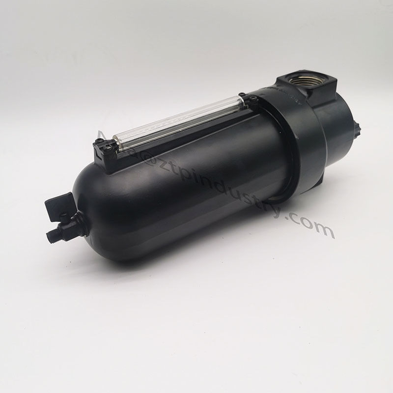 L17-600-MP9G, lubrificatore a microfoglia, porte NPT da 3/4", scodella di metallo, con scarico