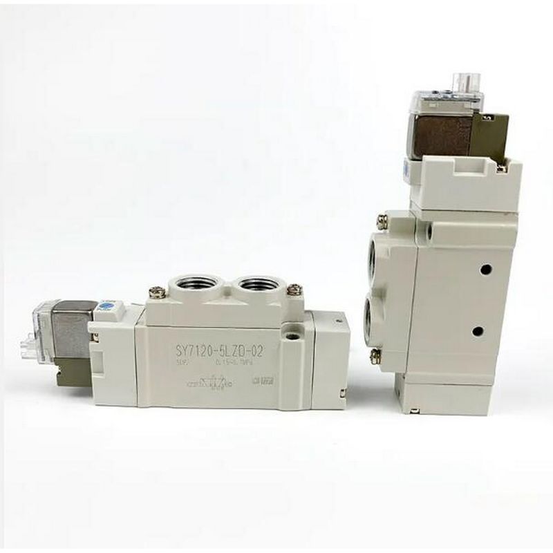 SMC SY7120-5LZD-C6 Valvola solenoidale 2 posizioni singola portata a un tocco Dimensione ø6 DC24V