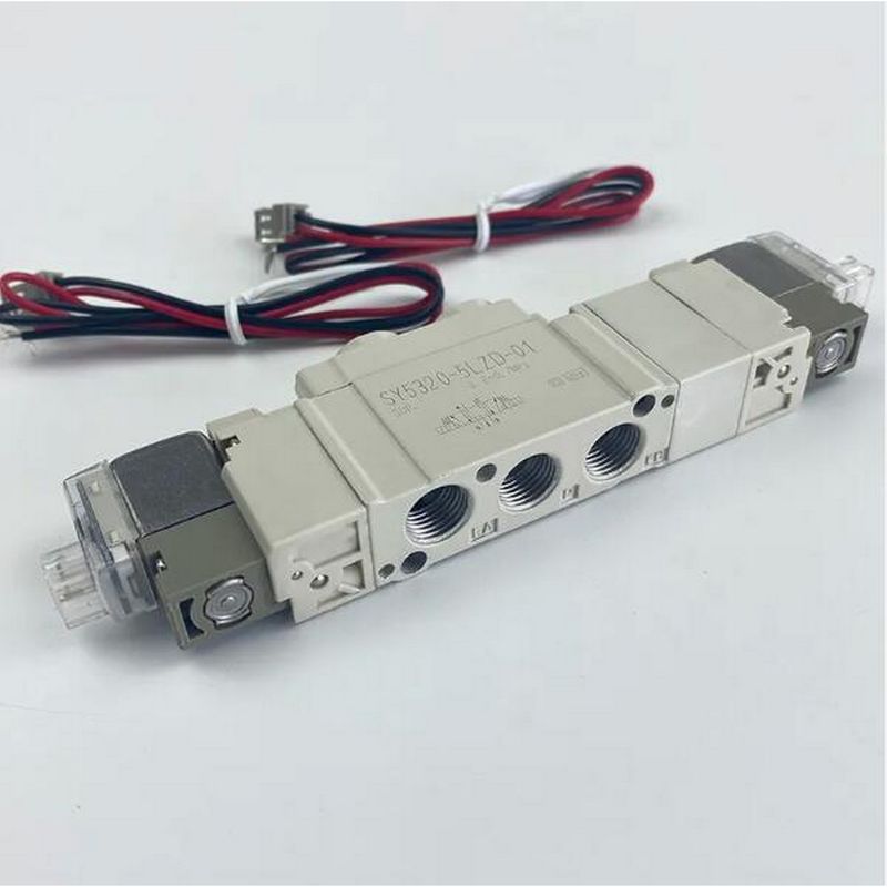 SMC SY5420-5LZD-01 Port valvola solenoide Dimensione 1/8 3 Posizione Centro di scarico DC24V