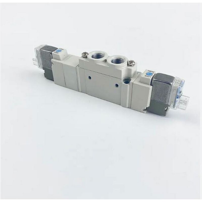 SMC SY5320-6LZD-C8 DC12V Valvola solenoide a un tocco 3 posizioni chiuse Centro Port Dimensione ø8