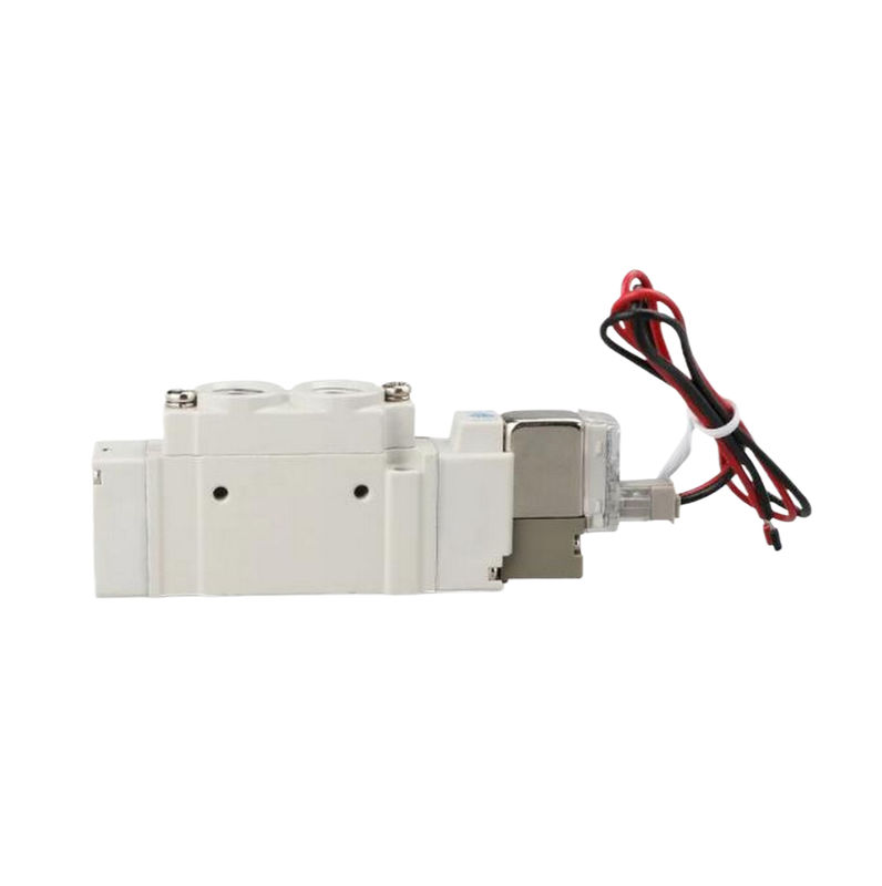 SMC SY3420-5LZD-C8 Valvola solenoide 3 posizione centro di scarico DC24V Port Size Ø8