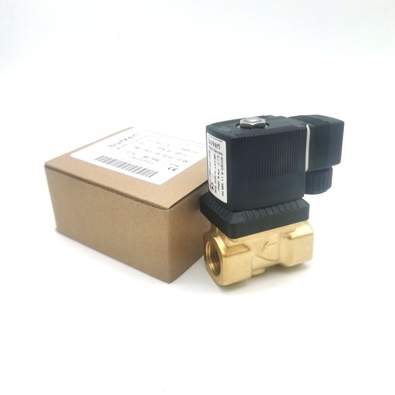 AC220V 00126219 Valvola solenoide Burkert AC220V 6014 C Normalmente chiusa G1/8 1,5 foro di flusso 8W Corpo di valvola in acciaio inossidabile 0~16bar