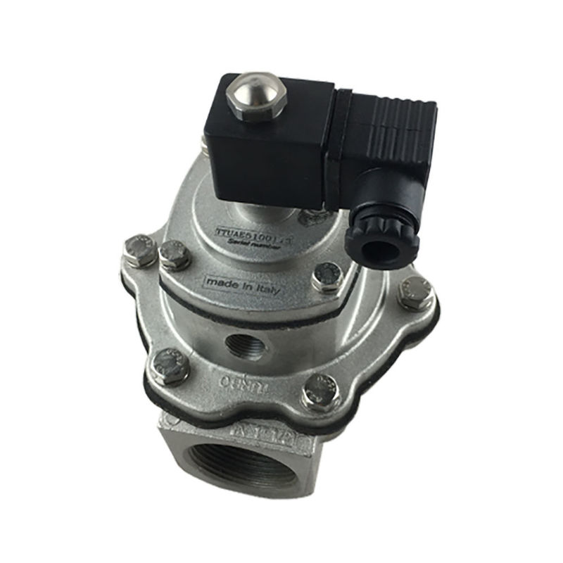 Valvola a impulso elettromagnetico ad angolo retto da 1,5 pollici DN40