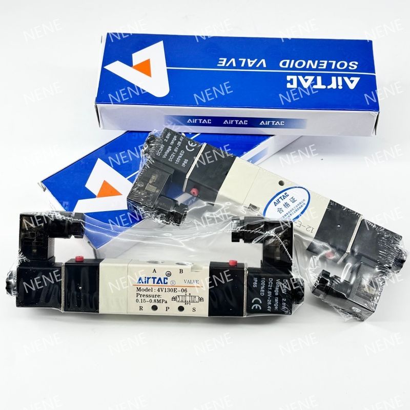 4V230C-08 Valvola elettromagnetica AIRTAC per fluidi di precisione Regolamento 5 porta posizione 3