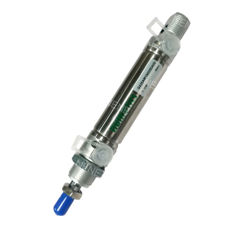 G435AGSN25A00 Progettazione compatta cilindro pneumatico a pistone ISO 6432 Standard 25mm Stroke 8mm Bore