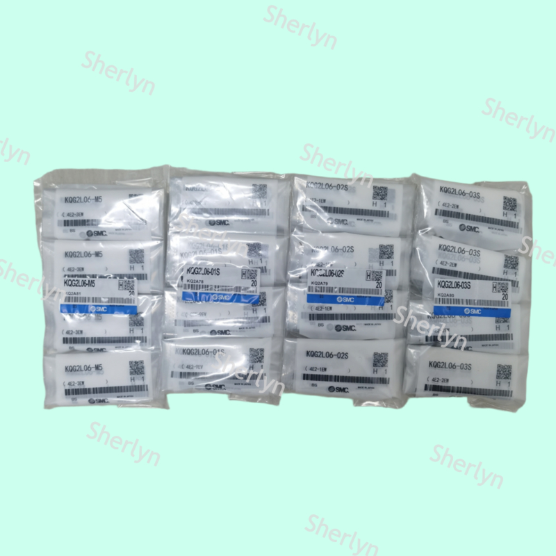 SMC KQG2L04-01S Gomito a 90 gradi con sigillante Acciaio inossidabile 316 	4 mm X R1/8