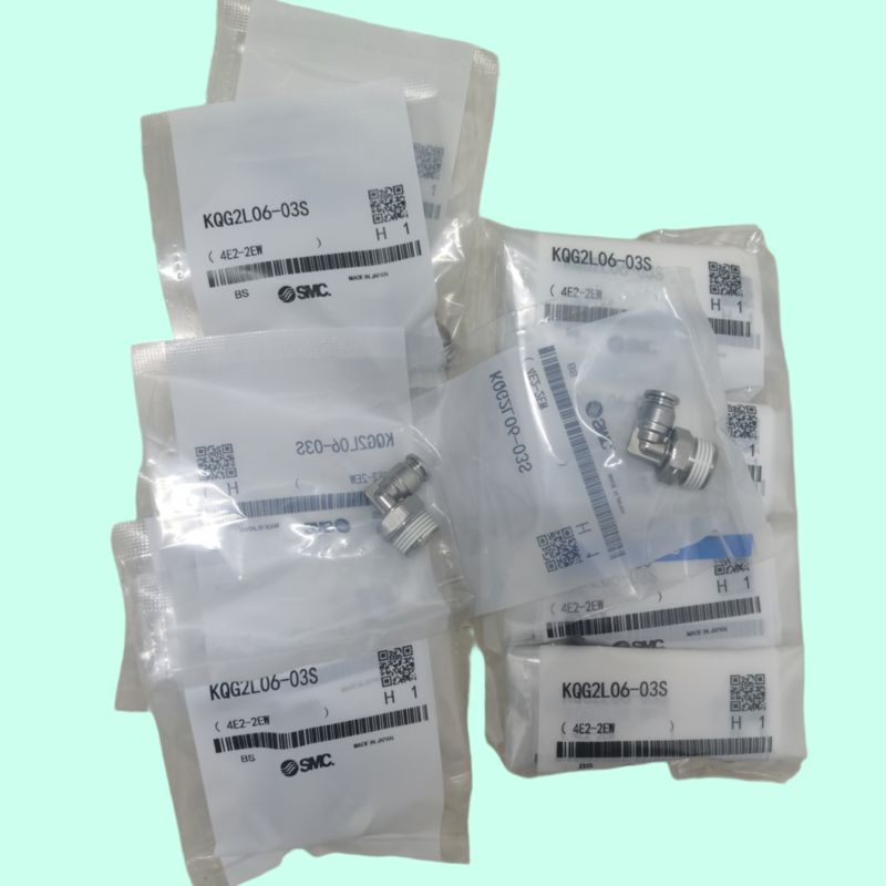 Raccordo a gomito rapido in acciaio inossidabile SMC KQG2L10-02S, 10 mm X R1/4, gomito a 90°, raccordo One-Touch, 4E2-1EY/KQ2A88