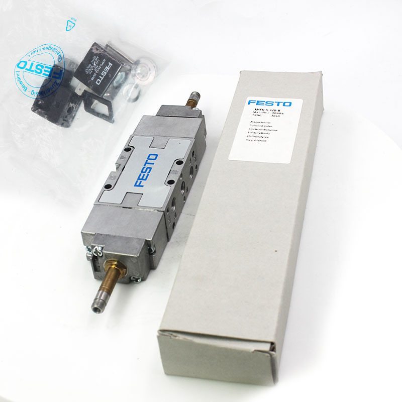 JMFH-5-1/8-B Valvola solenoide Festo 30486 Tiger 2000, 5/2, dbl sol venduto separatamente, G1/8, int pilota