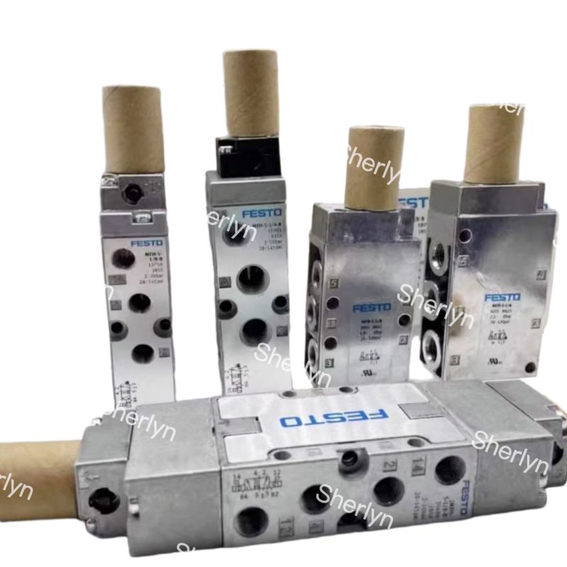 Valvola solenoide pneumatica ad azionamento elettrico G1/4 per automazione industriale