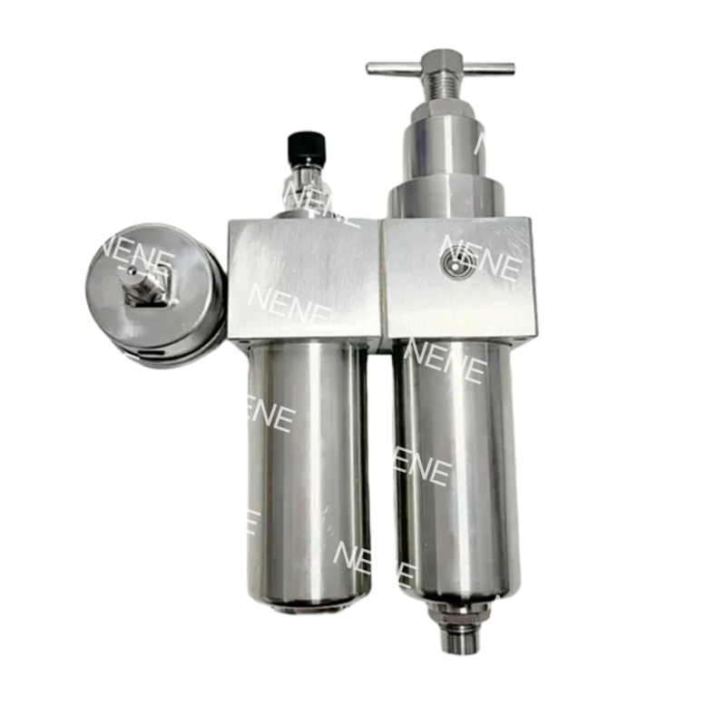 Valvola di regolazione della temperatura SFRL400-03 Acciaio inossidabile 316 Valvola di controllo dell'olio Filtro Filtro regolatore pneumatico