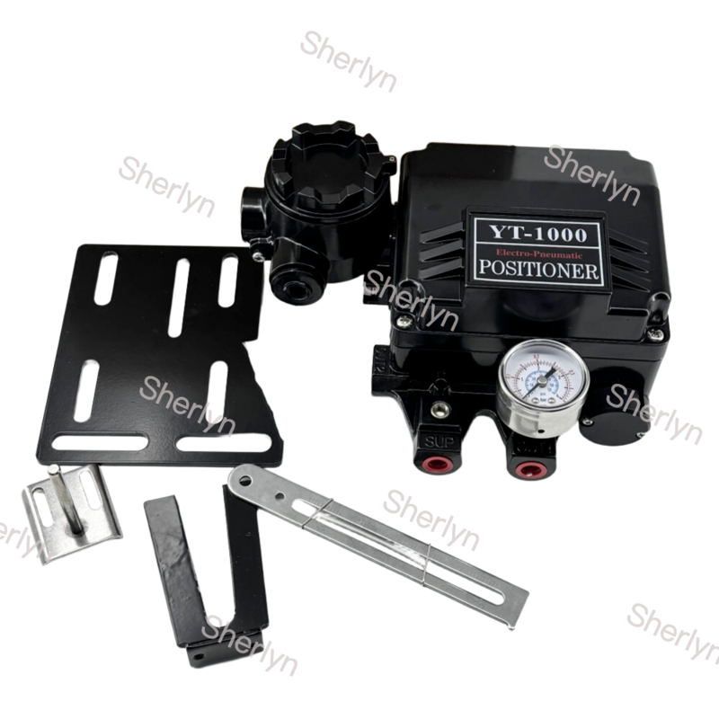 YT-1000L Valvola pneumatica a tratto diretto, localizzatore a prova di esplosione, intelligente con feedback