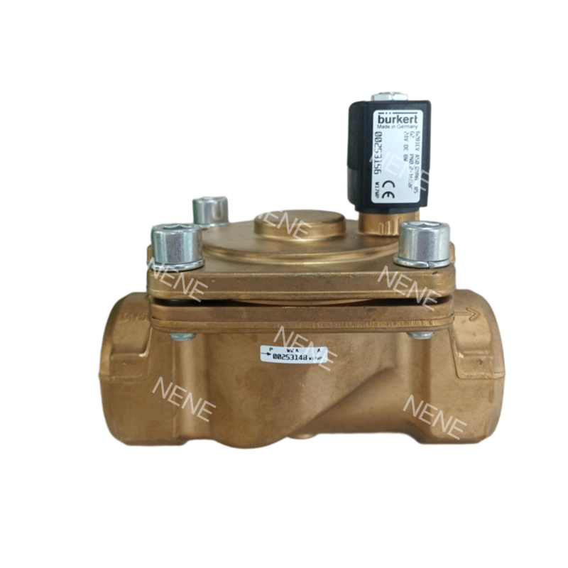 Elettrovalvola Burkert 00221851 6281 G3/4 2/2 Normalmente Chiusa 20.0 Foro di Flusso NBR Guarnizioni Corpo Valvola in Ottone AC24V 8W