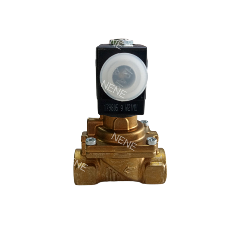 Valvola solenoide Burkert 00221859 6281 G1 1/4 2/2 Normalmente chiusa 25.0 Flusso NBR Chiuso Corpo Valvola in ottone DC24V 8W 0.2-16bar -10~+80 °C