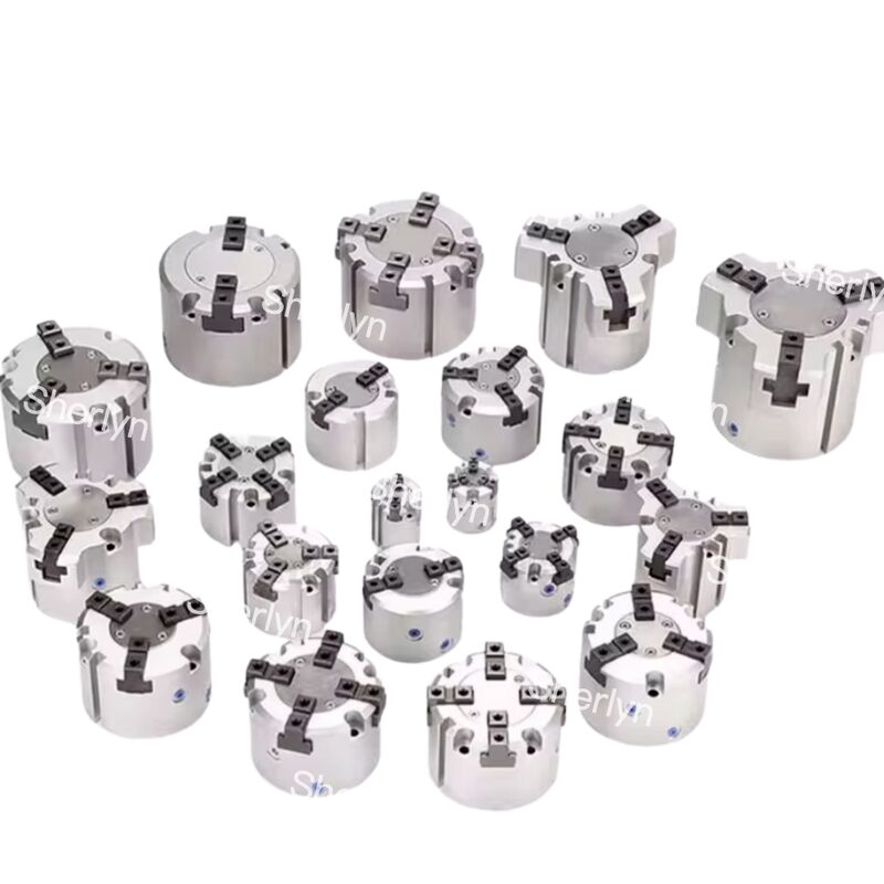 MHS2 Serie Finger Claw Cylinder SMC Tipo Air Gripper/2-Finger Tipo MHS2-63D