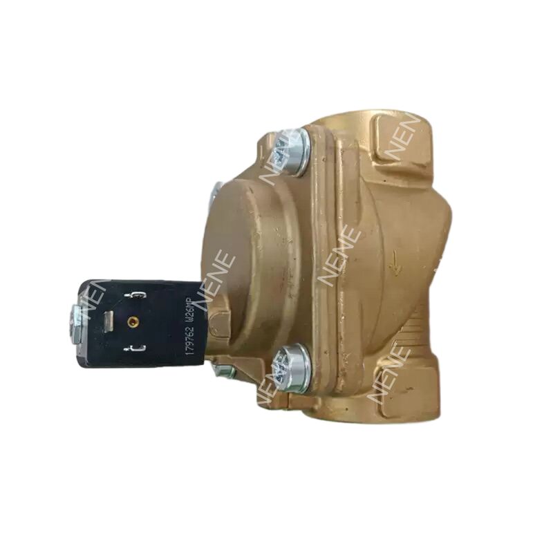 Valvola di controllo solenoide Burkert 00322508 6281 G3/8 2/2 Normalmente chiusa con controllo manuale 10.0 Flusso NBR Corpo di valvola di ottone sigillato DC24V 8W 0.2-16bar -10~+80 °C BURKERT