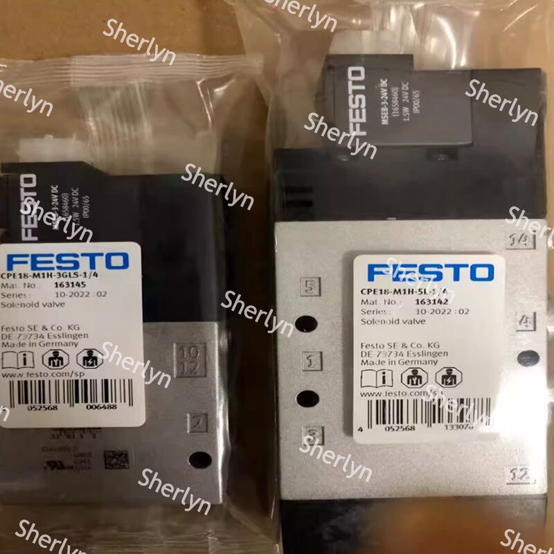 ELETTROVALVOLA FESTO CPE18-M1H-3GL-QS-8 163149 3/2, Chiusa, Monostabile