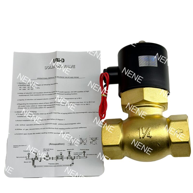 Valvola Solenoide Pneumatica NC US-35 UNID Dimensione Tubo 1 1/4" Orifizio 30 mm