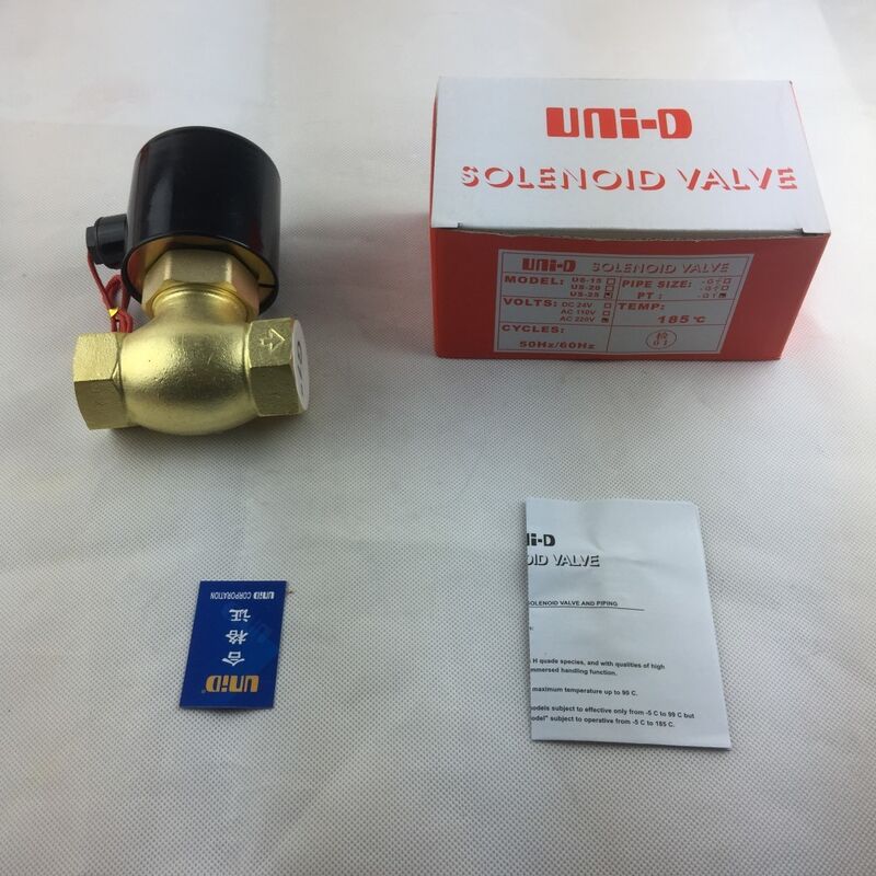 Valvola Solenoide Resistente alle Alte Temperature da 1 pollice, Valvola Solenoide per Vapore Valvola a Vapore US-25