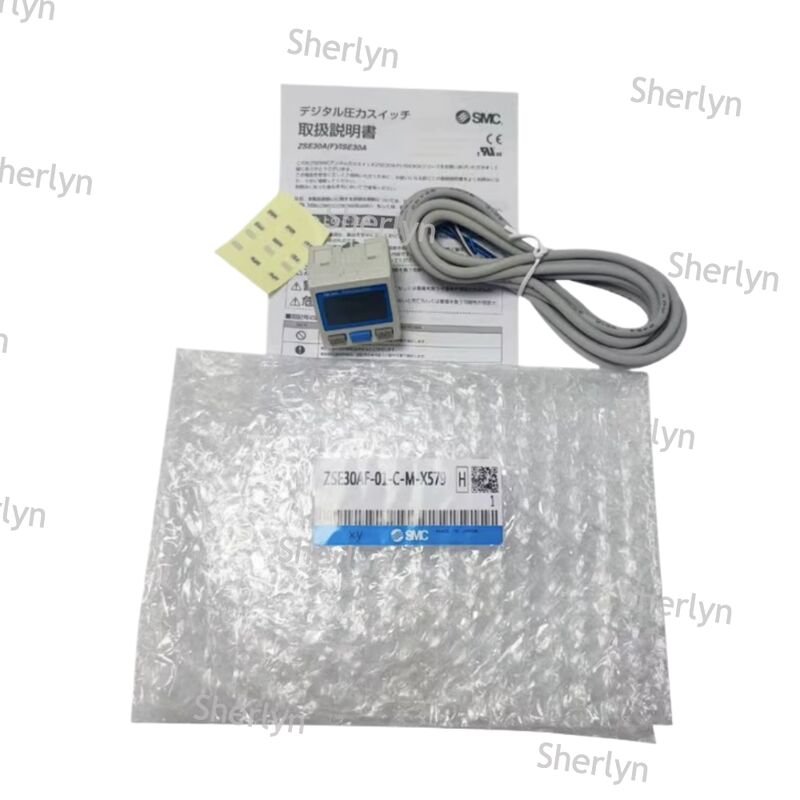 Interruttore di pressione con display rotante a doppio PNP per manipolatore di macchine per imballaggio SMC ISE30A-01-B-L