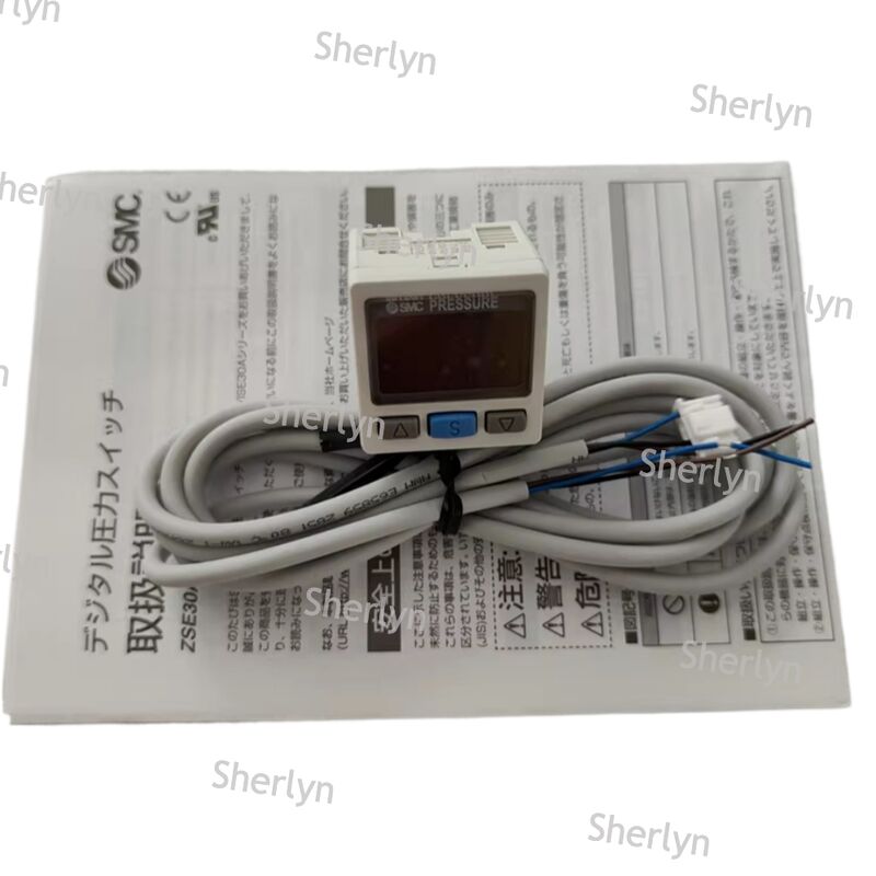 Interruttore di pressione NPN a cavo lungo per installazione a lunga distanza di grandi apparecchiature SMC ISE30A-01-N-ML interfaccia R1/8