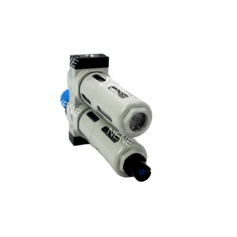G1/8 FRL Unit Festo FRC-1/8-D-MINI-MPA 8002266 0,5-12bar 40μm Drenaggio manuale in lega di zinco con indicatore MPA