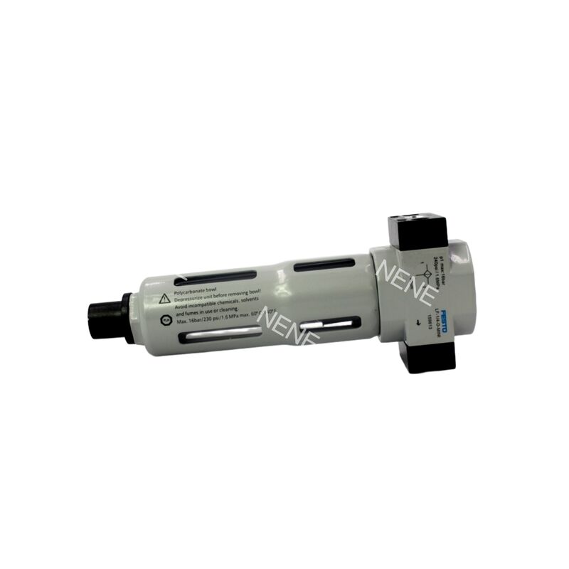 Festo LFR-1/4-D-7-MINI-MPA 8002301 40μm G1/4 Lega di zinco a scarico manuale con manometro