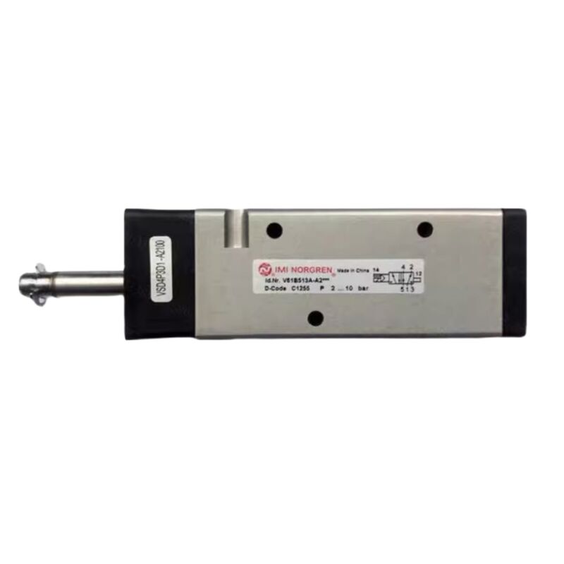 Valvola di solenoide ad aria industriale a 2/5 vie V61B317A-A218J Tipo pilota