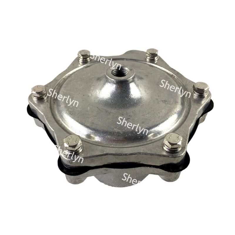ASCO G353A045 1.5" NPT Valvola a getto a impulso del corpo in alluminio, tipo di diaframma pilotato per il sistema di raccolta della polvere industriale