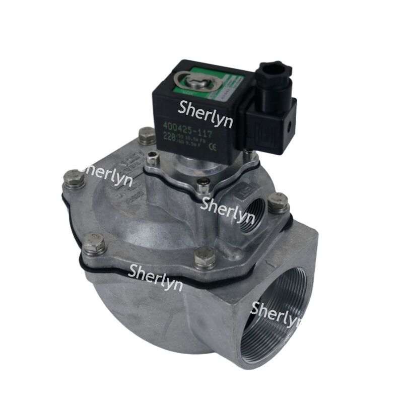 Valvola a diaframma con porta filettata da 2-1/2 pollici ASCO SCG353A051 Pulizia industriale della polvere di 353 serie