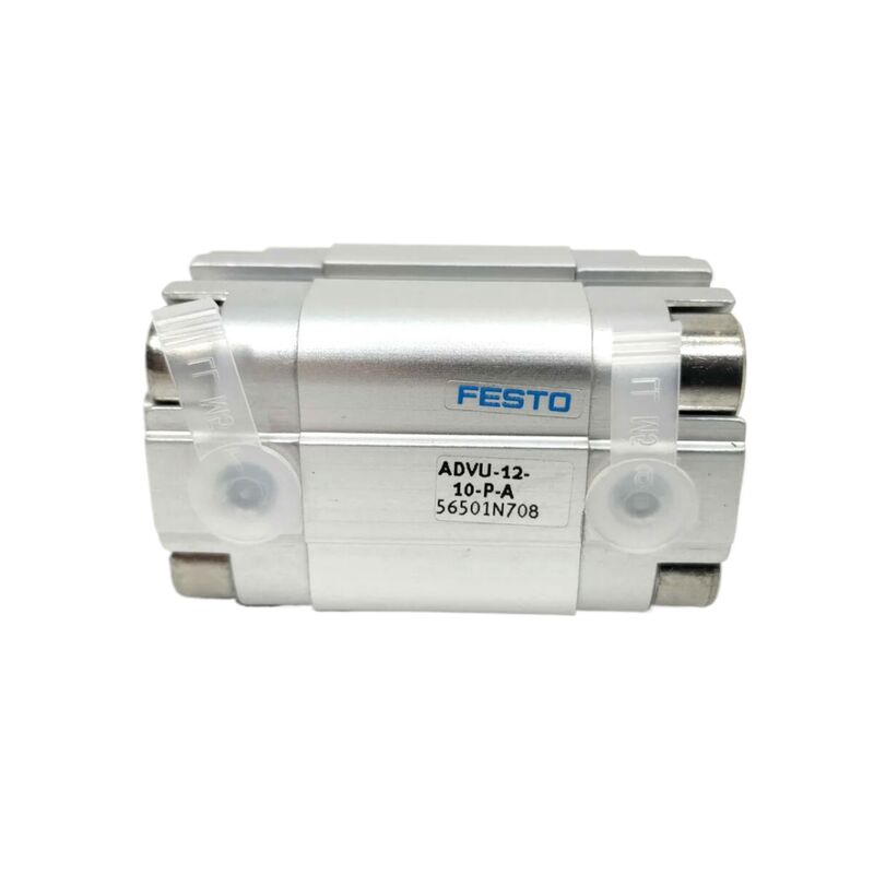 Festo ADVU-16-25-P-A 156511 25mm Stroke Internal Thread Compact Air Cylinder 16mm Bore Double-Acting M5 Port Magnetic Ring ISO 6432