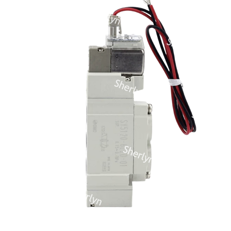 Compatibile con montaggio su collettore SMC SY3120-5LZD-C6 Azionamenti per elettrovalvole con porta C6 Pinze pneumatiche di dispositivi di assemblaggio