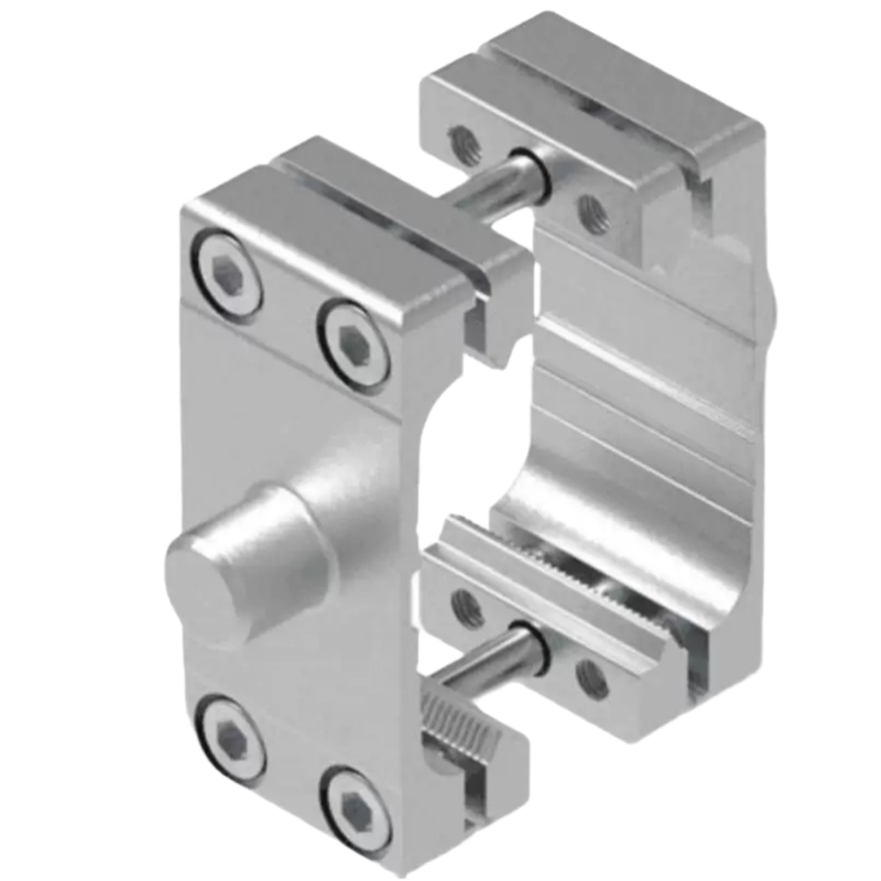 Raccordo a perno centrale FESTO DAMT-V1-50-A Accessorio per cilindro in acciaio zincato per macchine di saldatura e trasporto automobilistiche