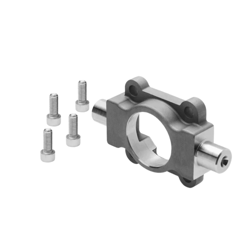 Intermediate Trunnion Kit FESTO DAMT-V1-50-A 50 fori Montatura pneumatica utilizzata in linea di produzione di assemblaggio elettronico