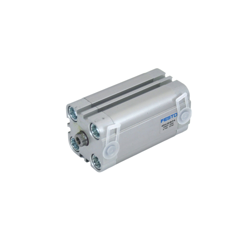 25 mm di foratura 5 mm di tratto FESTO ADVU-25-5-P-A 156522 filone interno cilindro lineare pneumatico compatto per parti di chiusura M5 Port doppio effetto pistone magnetico ISO 6432