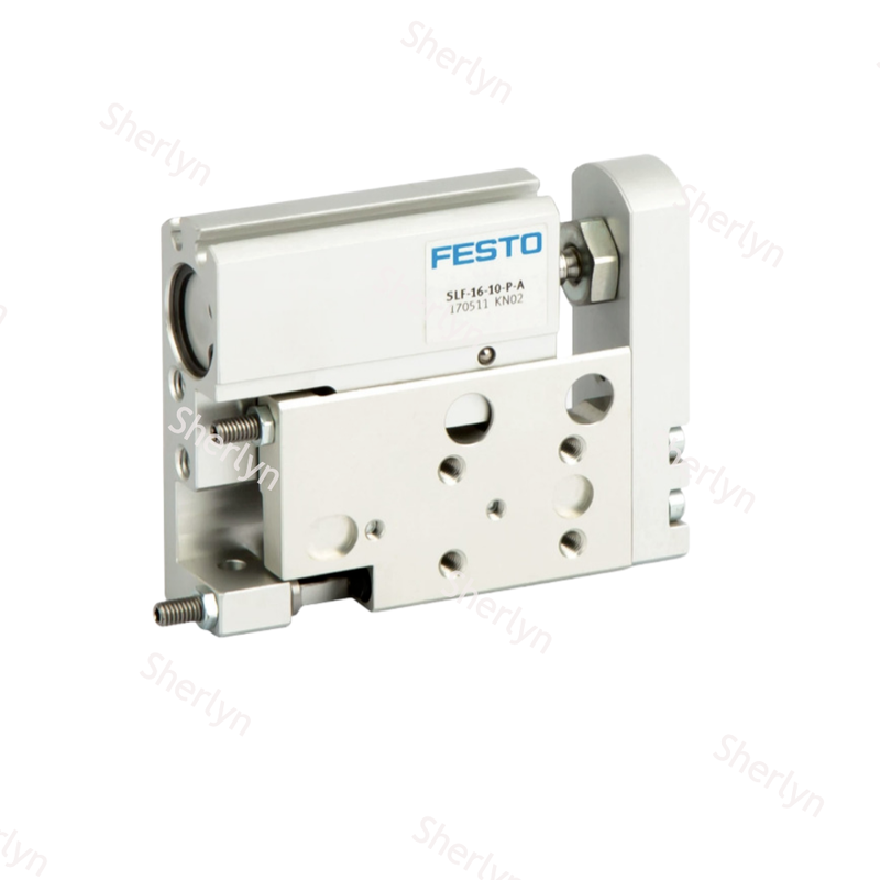 Attuatore scorrevole a lunga corsa stabile FESTO SLF-10-40-P-A 170509 10×40 mm Componente pneumatico in alluminio piatto per apparecchiature di trasferimento di schede PCB