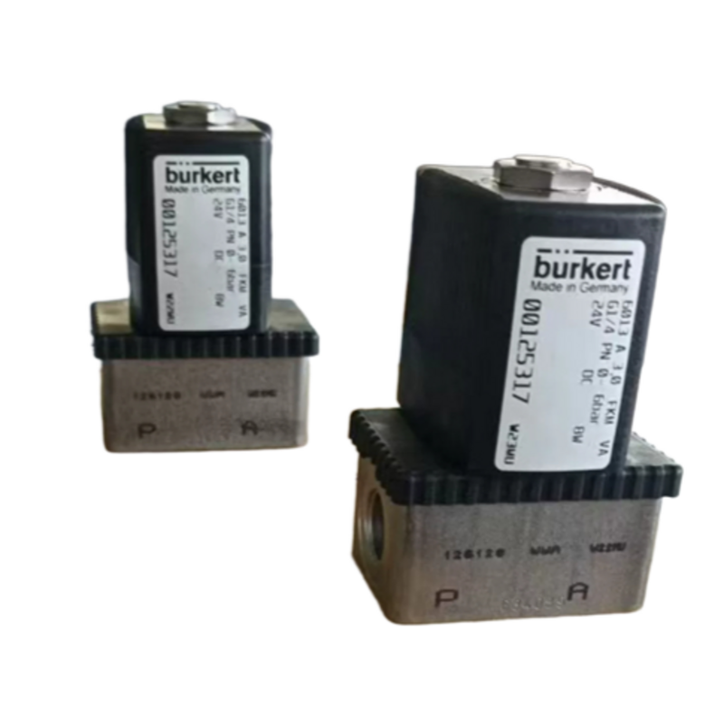 Valvola solenoide in acciaio inossidabile 304 2 vie Valvola normalmente chiusa Compatibile con più sistemi di controllo dei fluidi industriali 125317