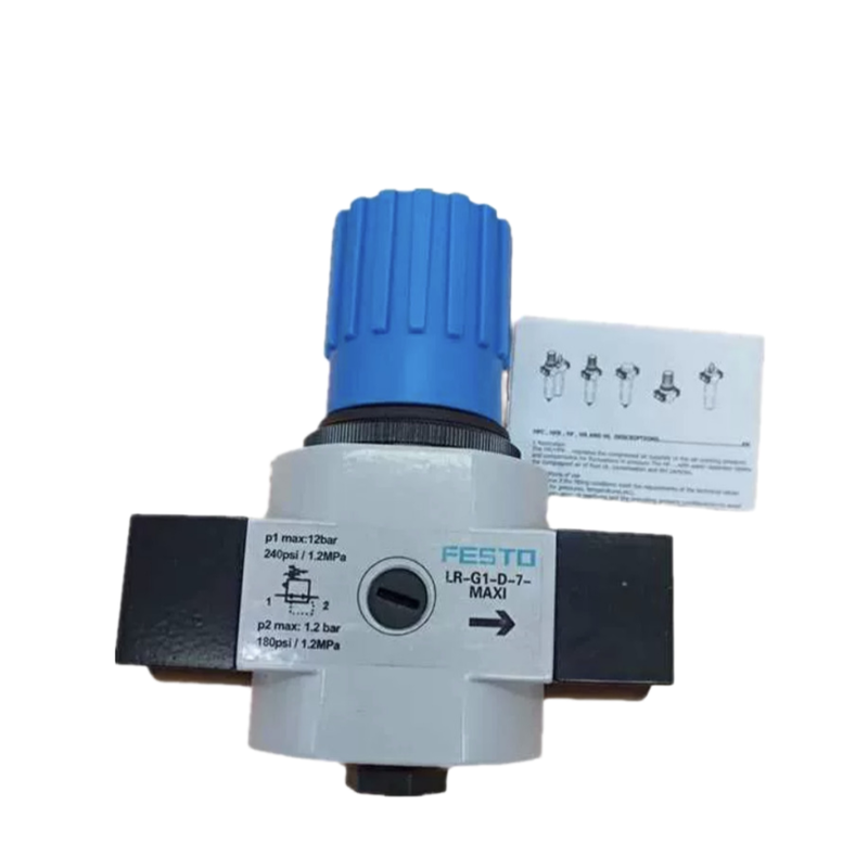 LR-1/2-D-MAXI FESTO MAXI originale Regulatore di pressione per il sistema centrale di aria compressa di fabbrica