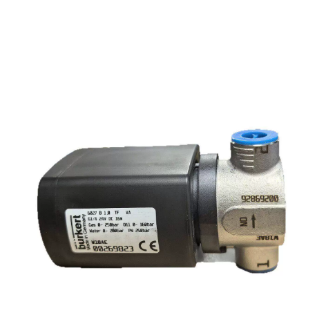 24VAC Valvola solenoide pneumatica 1/4 Port Size 2 Way Normalmente aperto FKM Materiale di sigillo Ideale per sistemi di automazione industriale 20047353