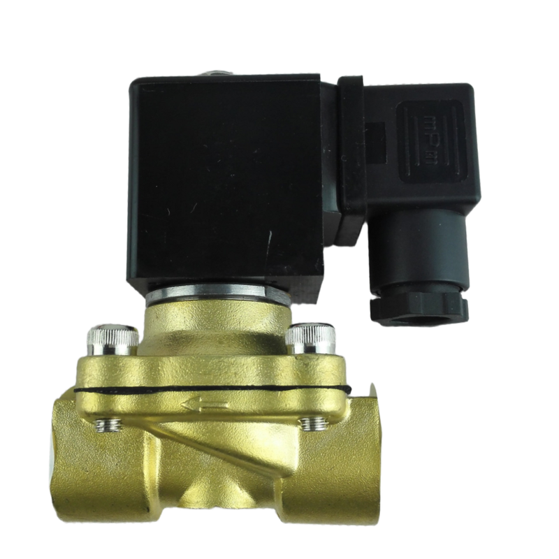 Valvola di materiale di tenuta NBR con bobina quadrata che funziona a tensione DC12V Perfetta per apparecchiature pneumatiche e sistemi automatici di controllo dei fluidi