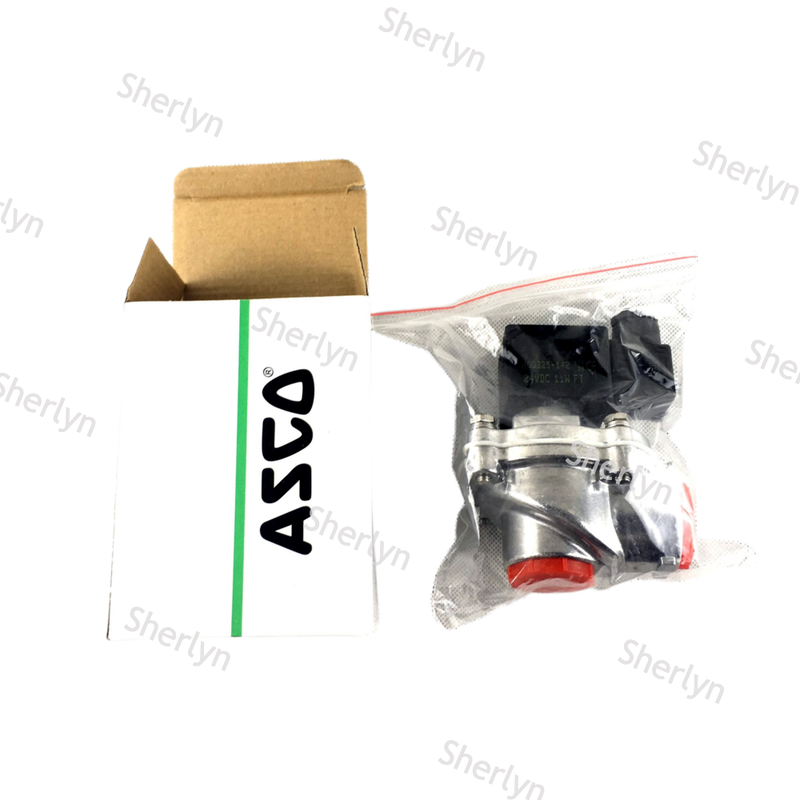 SCG353A044 ASCO Serie 353 1" Valvola a getto a impulso pilota integrale ad angolo destro, in alluminio fuso IP65 per raccoglitori di polvere di medie dimensioni
