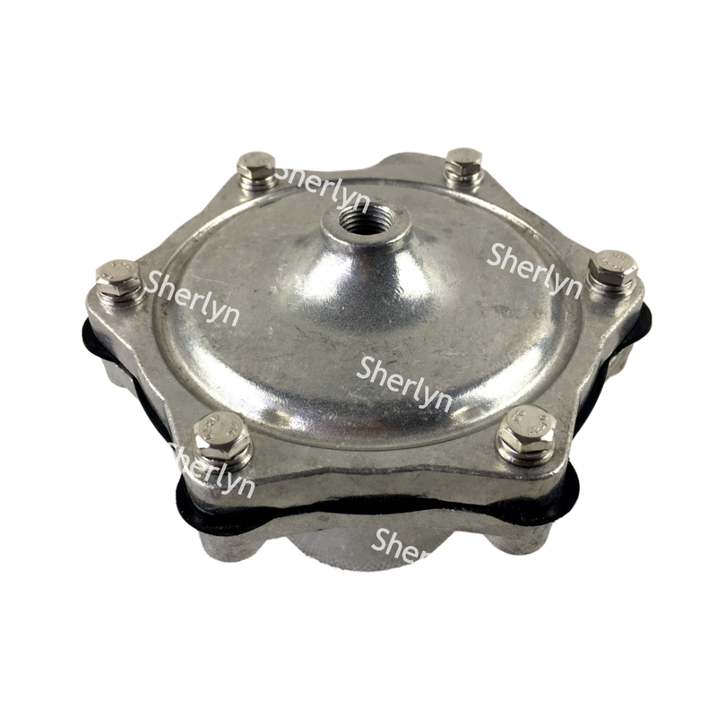 Valvola solenoide a impulso ad angolo destro da 1 pollice G353A045, Valvola di raccolta polveri di flusso medio in alluminio pilota integrale ASCO 353 Serie