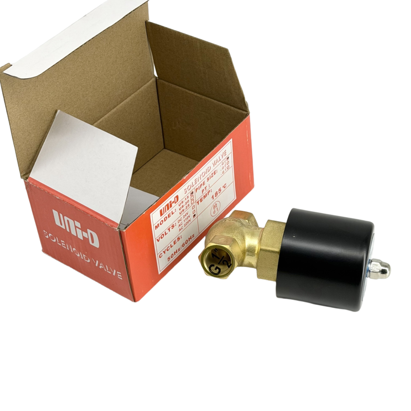 US-15 Piston Pilot Operated Pneumatic Solenoid Valve con certificazione CE PTFE Standard Seal Material e FKM Seal opzionale