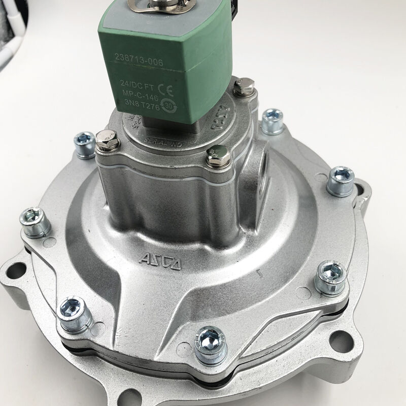 SCXR353G235 3.5inCH Flusso di uscita sufficiente per azionare 4 adattatori ASCO Pulse Jet Valve con valvola solenoide Azionamento progettato per la rimozione della polvere