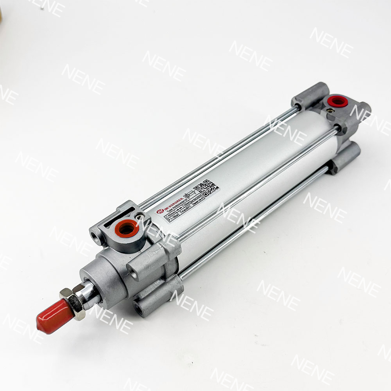 Cilindro pneumatico a corsa breve RA/802080/M/25 IMI Norgren 80 mm alesaggio G3/8 con ACS per bloccaggio di precisione