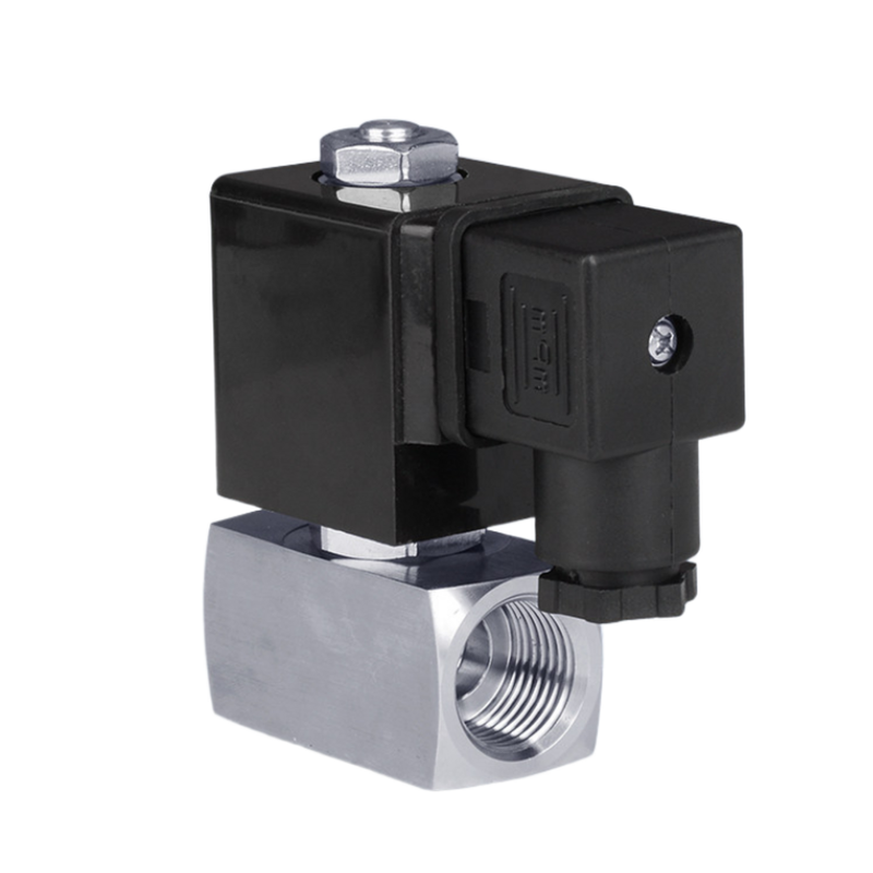 Valvola per olio leggero 24VDC SH-20ES Dimensioni porta 3/4 di pollice Materiale di tenuta in PTFE 2 vie normalmente chiuse Dimensioni orifizio da 20 mm