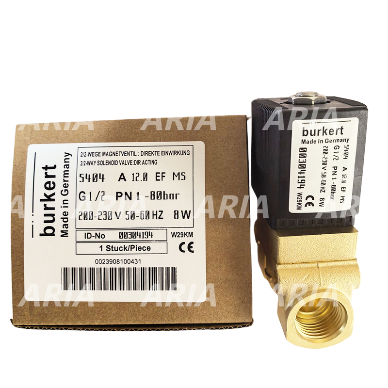 00295636 00301170 00309022 Valvola Solenoide Burkert Costruzione Durevole Adatta per Uso a Lungo Termine in Sistemi di Automazione Industriale