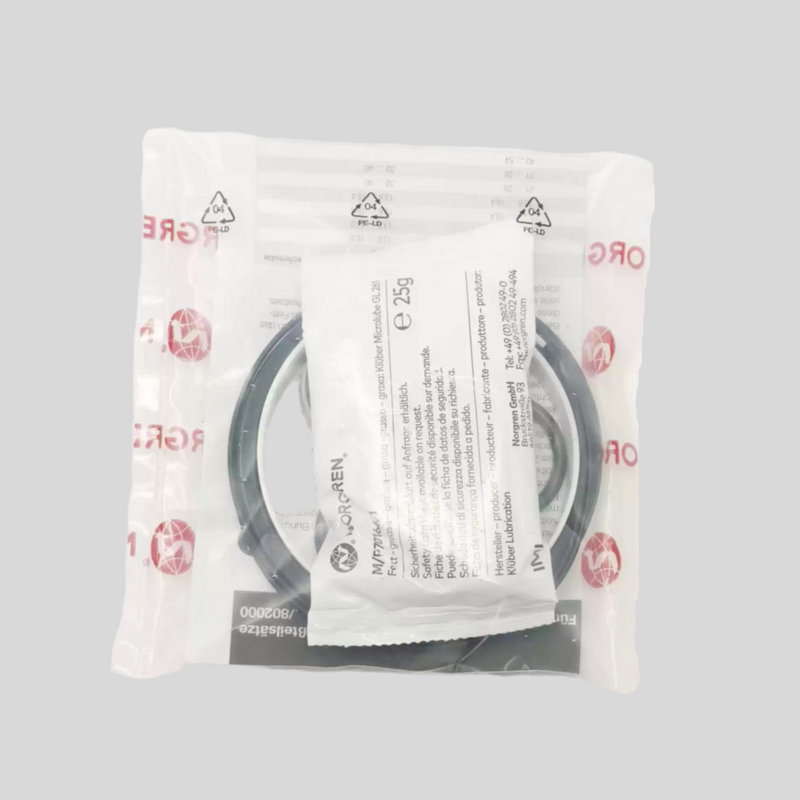 Kit di riparazione cilindro corrispondente QA/8100/N1/00 Norgren Alesaggio 100mm Accessorio di tenuta Assieme Pressione stabile Prestazioni di cuscinetto per la produzione automatizzata Aggiornamento circuito pneumatico