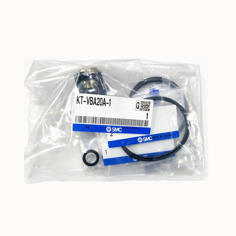 Kit di riparazione valvola booster pneumatica SMC KT-VBA11A-2, set di O-ring resistenti all'usura e guarnizione pistone per sistema di potenziamento pressione aria VBA11A