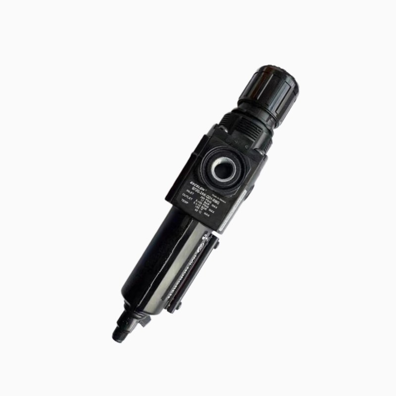 Filtro pneumatico NORGREN F17‑A00‑A3HG con scarico automatico Conforme allo standard aria ISO8573‑1 Protegge gli utensili pneumatici da contaminanti e danni da corrosione
